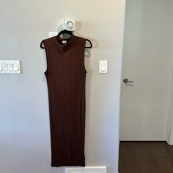 Nation LTD Ribbed MockNeck  Dress - Picture 2 of 7